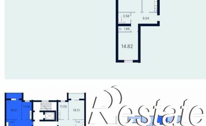 2-комн квартира Ново-Крекингский проезд, 6А,  д. 6А