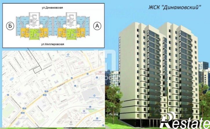 1-комн квартира в новом доме Миллеровская улица, 30,  д. 30